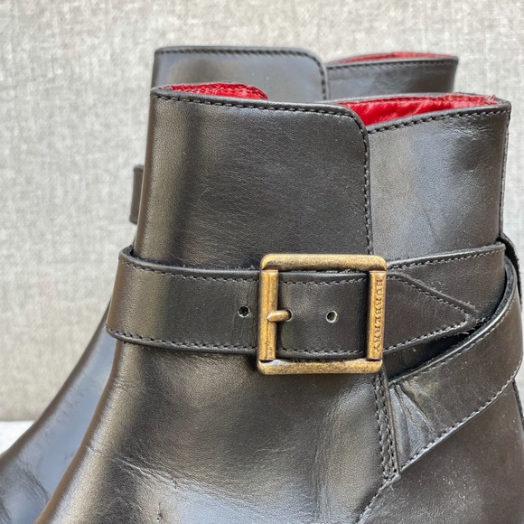 Burberry Ankle Boot with Belt Strap - Picture 6 of 11
